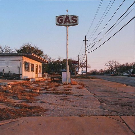 &quot;Gas,&quot; 2011, Acrylic on panel, 6 x 6 inches, 15.2 x 15.2 cm, A/Y#19930