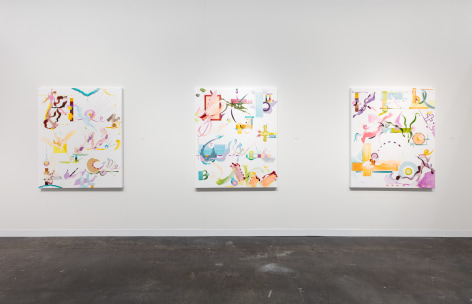Installation view, Booth #330, Miles McEnery Gallery, The Armory Show 2022 &copy; Silvia Ros