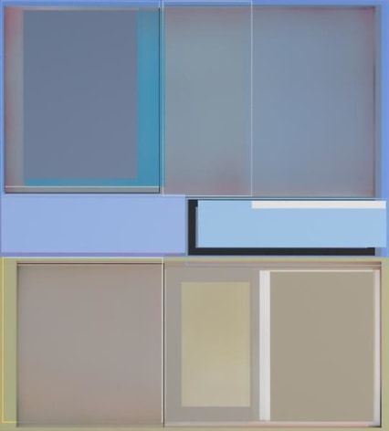 Patrick Wilson, Here and Now, 2014, Acrylic on canvas, 41 x 37 inches, 104.1 x 94 cm, A/Y#21539