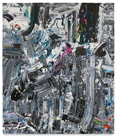 Paint Loader, 2021, Acrylic on linen, 84 x 72 inches, 213.4 x 182.9 cm, MMG#33674