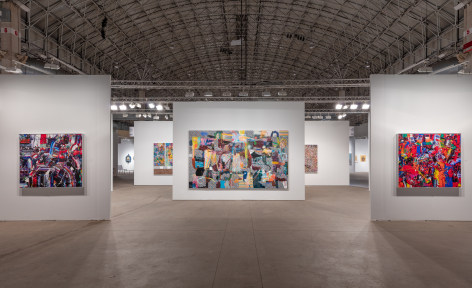 Installation view, Booth #267, Miles McEnery Gallery, Expo Chicago 2019