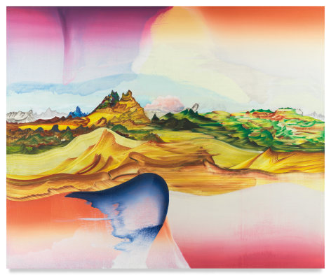 Breath In, Breath Out, 2021, Oil on linen, 76 x 92 inches, 193 x 233.7 cm, MMG#33753