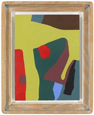&quot;Breed apart,&quot; 1988 #4, Oil on panel, framed: 16 7/8 x 13 3/4 inches, 42.9 x 34.9 cm, A/Y#19834
