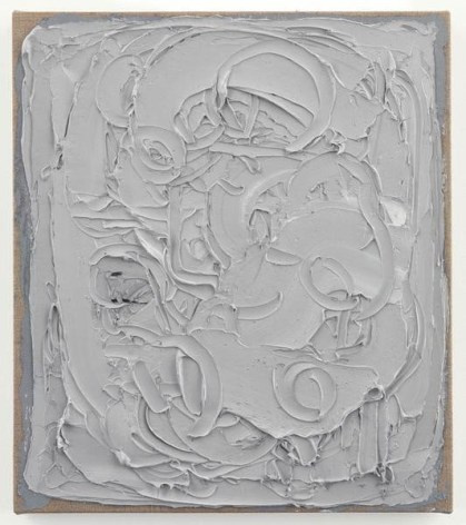 Circles, 2016, Oil on linen, 16 x 14 inches, 40.6 x 35.6 cm, AMY#28005