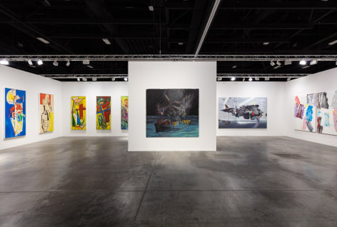 Installation view, Booth #G4, Miles McEnery Gallery, Art Basel Miami Beach 2021