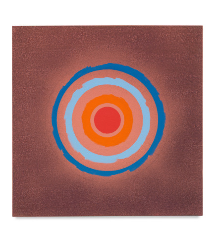 Kenneth Noland, Mysteries: Chime, 1999, Acrylic on canvas, 25 1/4 by 25 1/4 inches, 64.1 by 64.1 cm