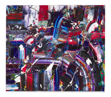 Michael Reafsnyder, Mix Master, 2019, Acrylic on linen, 52 x 60 inches, 132.1 x 152.4 cm,&nbsp;MMG#31550
