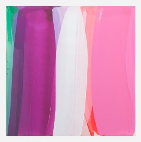 Movements (tides, automatic 2), 2016, Acrylic on linen, 45 x 45 inches, 114.3 x 114.3 cm, AMY#28158