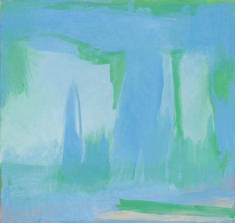 Esteban Vicente, Silence, 1996, Oil on canvas, 36 x 38 inches, 91.4 x 96.5 cm, A/Y#6569