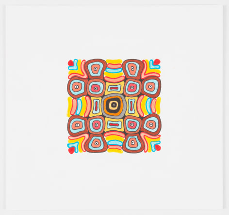 Warren Isensee, Untitled, 2018, Colored pencil on paper,&nbsp;6 1/2&nbsp; x 7 inches, 16.5 x 17.8 cm,&nbsp;MMG#31153