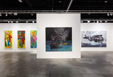 Installation view, Booth #G4, Miles McEnery Gallery, Art Basel Miami Beach 2021