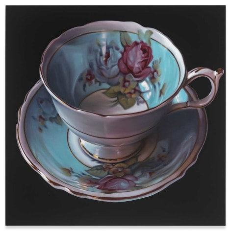 Teacup #27, 2021, Oil on canvas, 60 x 60 inches, 152.4 x 152.4 cm, MMG#33919