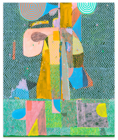 Tomory Dodge, Tropical Duo, 2022, Oil on canvas, 72 x 60 inches, 182.9 x 152.4 cm, MMG#34663