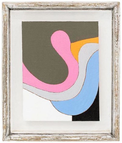 &quot;All in favor,&quot; 1991 #9, Oil on linen, framed: 11 7/8 x 10 inches, 30.2 x 25.4 cm, A/Y#19698
