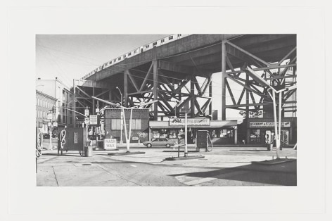 Smith and 9th, 2015, Pencil on Bristol Board, 14 x 24 inches, 35.6 x 61 cm, AMY#27776