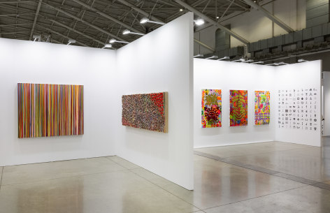 Installation view, Booth #C03, Miles McEnery Gallery, Taipei Dangdai 2020