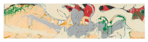 Untitled, 1974, Acrylic and pastel on paper, 22 x 90 inches, 55.9 x 228.6 cm, MMG#34938