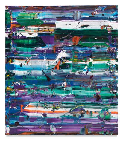 Sunset Glow, 2018, Acrylic on linen, 60 x 52 inches, 152.4 x 132.1 cm, MMG#30465