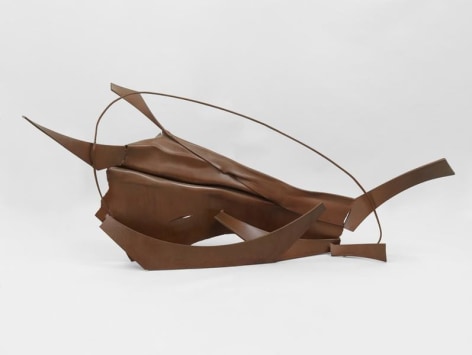 Anthony Caro, Table Piece CCXLVI, 1975, Steel, rusted, &amp;amp; varnished, 38 x 84 x 20 inches 96.5 x 213.4 x 50.8 cm, AMY#28385