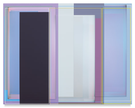 PATRICK WILSON, Caravan, 2019, Acrylic on canvas, 21 x 27 inches, 53.3 x 68.6 cm,&nbsp;(MMG#31035)