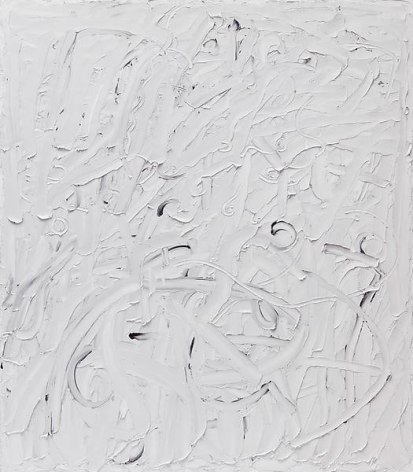 &quot;Thought Pattern Ear Horn,&quot; 2012, Oil on linen, 80 x 70 inches, 203.2 x 177.8 cm, A/Y#20563