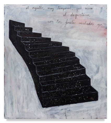 La escalera (The Stairs), 2022, Oil on canvas, 70 x 63 inches, 177.8 x 160 cm, MMG#34656