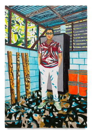 Dan Levenson, 2021, Oil on canvas, 36 x 24 inches, 91.4 x 61 cm, MMG#33014