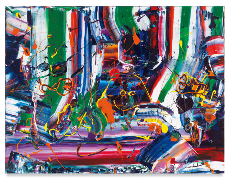 Evening Delight, 2019, Acrylic on linen, 38 x 50 inches, 96.5 x 127 cm, MMG#30934