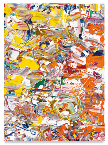 MICHAEL REAFSNYDER, Swirl, 2021, Acrylic on linen, 60 x 44 inches, 152.4 x 111.8 cm, MMG#33687
