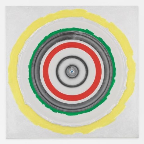 Kenneth Noland, Circle: Bird, 1998, Acrylic on canvas, 24 x 24 inches, 61 x 61 cm, AMY#28504