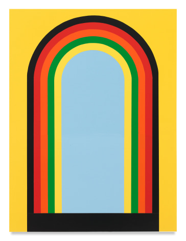 Untitled (Freedom Rainbow), 2020,&nbsp;Acrylic paint on wood,&nbsp;48 x 36 inches,&nbsp;121.9 x 91.4 cm,&nbsp;MMG#32462
