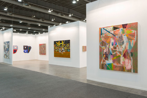 Installation view, Booth #A111, Miles McEnery Gallery, ZONA MACO 2020