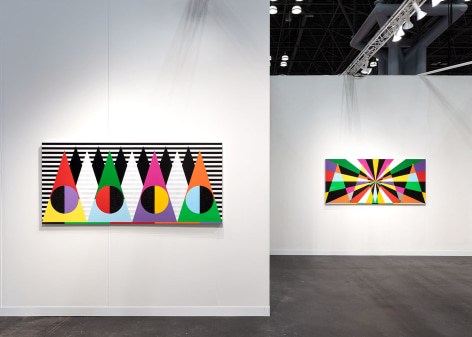 New York, NY: Miles McEnery Gallery at The Armory Show, &lsquo;Recognition and Response: Rico Gatson and David Huffman.&rsquo; 9 - 12 September 2021&nbsp;Image: Silvia Ros. Courtesy of the artist and Miles McEnery Gallery, New York, NY