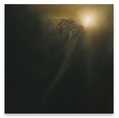 Untitled, 2017, Pigment and gold dust on linen, 24 x 24 inches, 61 x 61 cm, AMY#29585
