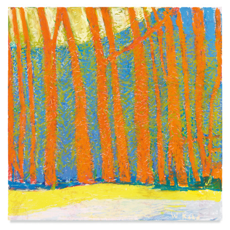 Woodland Density, 2019, Oil on canvas, 52 x 52 inches, 132.1 x 132.1 cm, MMG#31172