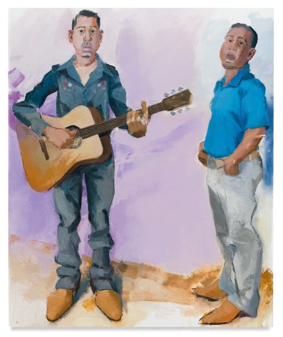 Duo, Will &amp;amp; Francisco, 2019, Oil on canvas, 72 x 60 inches, 182.9 x 152.4 cm