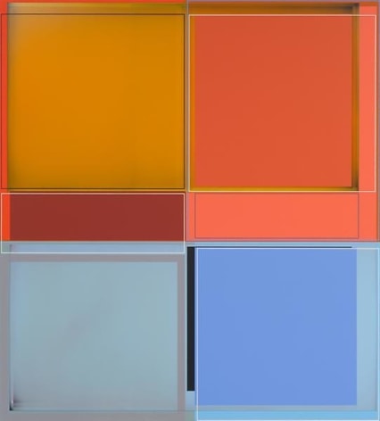 Patrick Wilson, Hollywood, 2014, Acrylic on canvas, 41 x 37 inches, 104.1 x 94 cm, A/Y#21540
