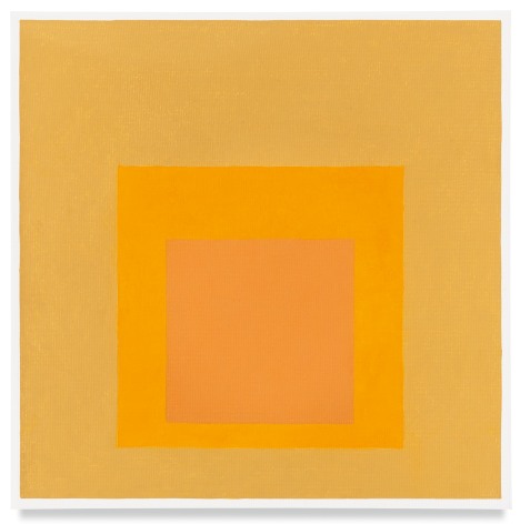 Josef Albers, Homage to the Square, 1961, Oil on masonite, 18 x 18 inches