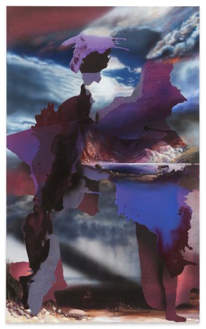 Annie Lapin,&nbsp;Quiet Immense Thing, 2021, Oil and acrylic on linen, 82 x 50 inches, 208.3 x 127 cm