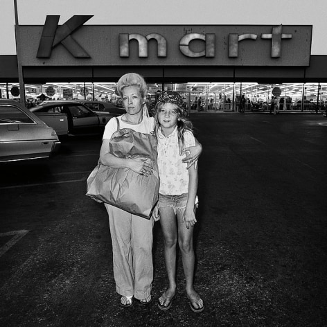 Mother and Daughter at Kmart, 1976