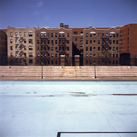 Crotona Park Pool, Bronx, 2011, Cibachrome print