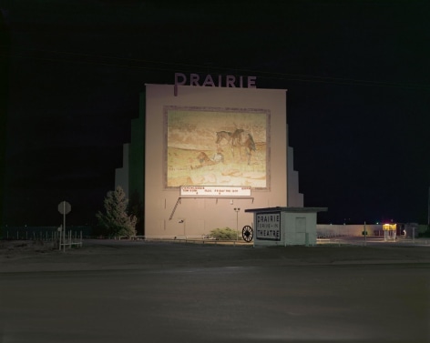 Prairie Drive-In Theater, Dumas, Texas, 1980