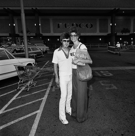 Couple at Fedco, 1976