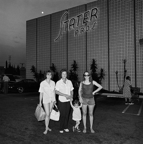 Family at Stater Brothers, 1976