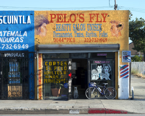 Pelo&#039;s Fly, Pico Boulevard, Los Angeles, chromogenic print