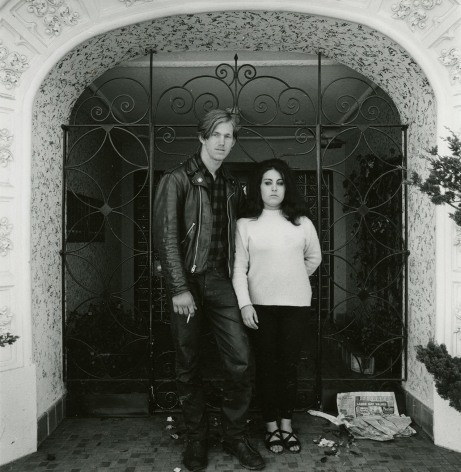 Couple in Front of Gate and Doorway, San Francisco, 1968