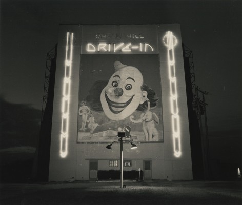 Drive-in Theater, Highway 80, Dallas, Texas, 1973