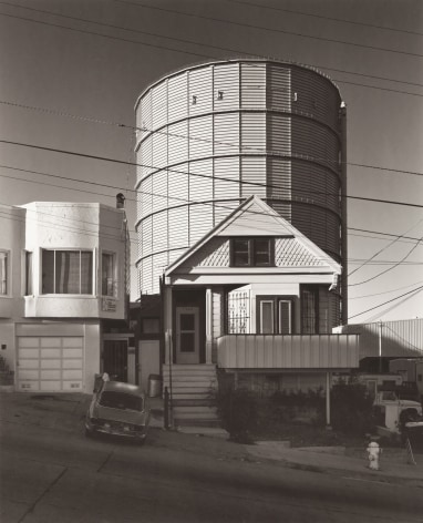 Gas Tank and House, Texas Street, 1986