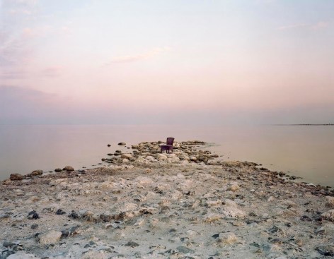 Virginia Beahan Pink Chair, Salton Sea