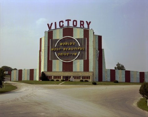 Victory Drive-In Theater, Menominee Falls, Wisconsin, 1981